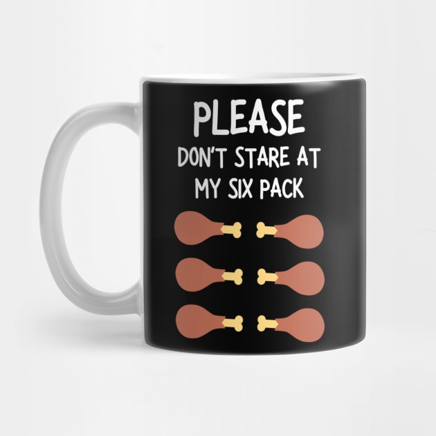 please don't stare at my six pack by mdr design